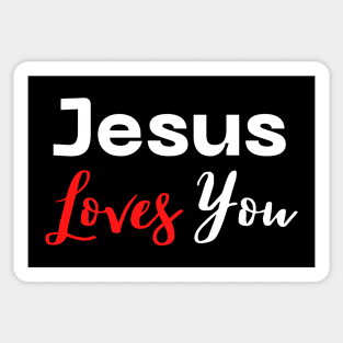 Jesus Loves You Sticker